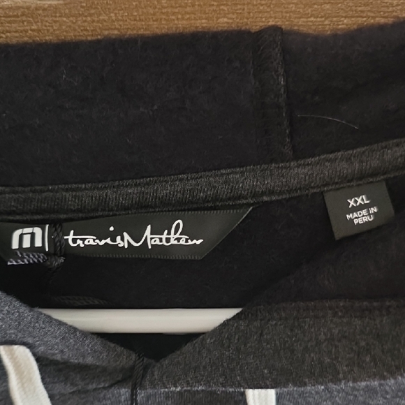 Travis Mathews Cloud Collection Dark Gray Hoodie NWT - Picture 5 of 5